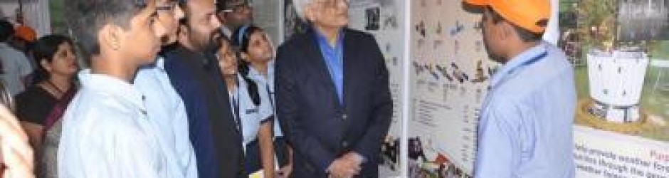 INDIAN SPACE RESEARCH ORGANISATION’S (ISRO) EXHIBITION ENTHRALLS SCHOOL STUDENTS